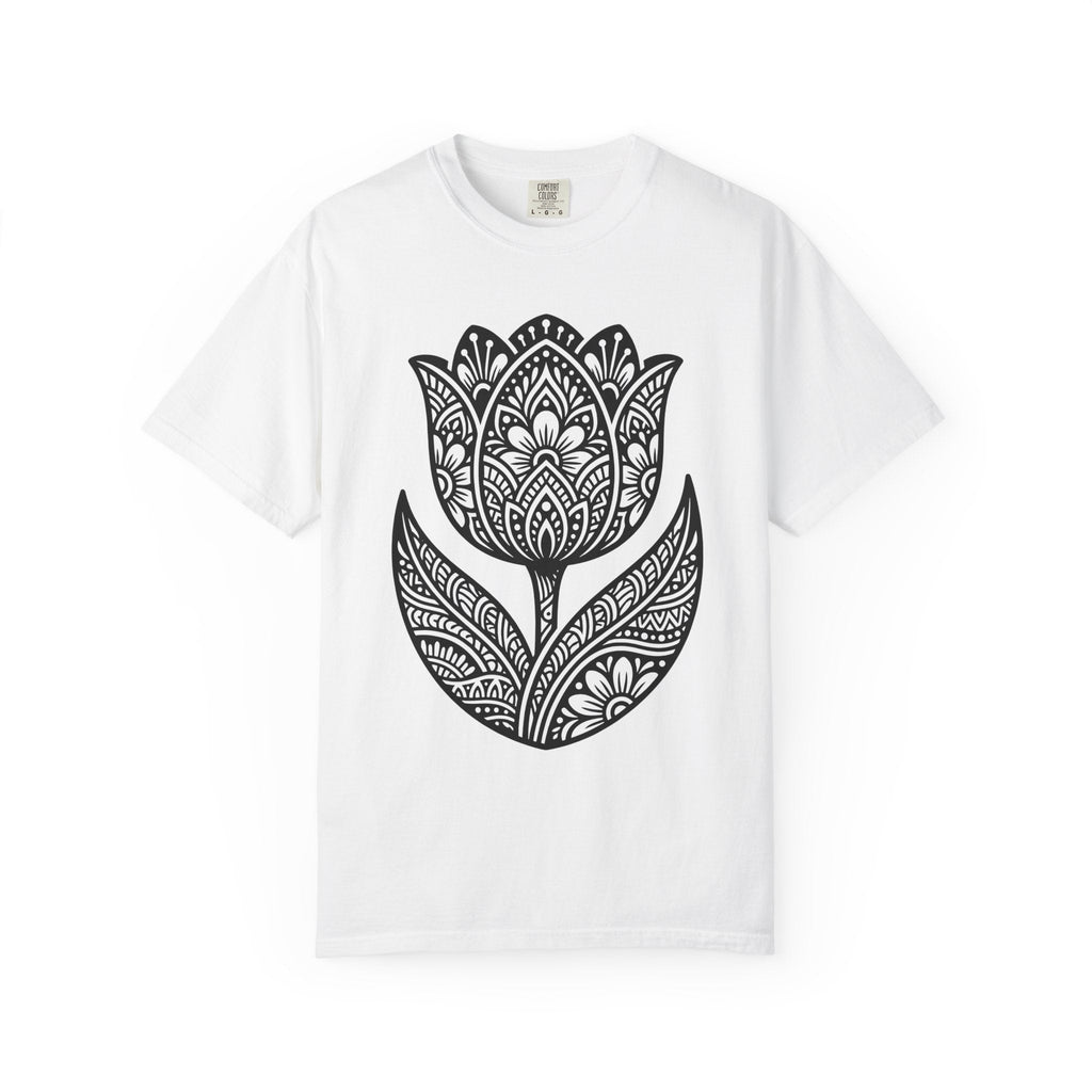 Tulip Flower Shirt Easter Floral Unisex Gift Boho Tee product image 1