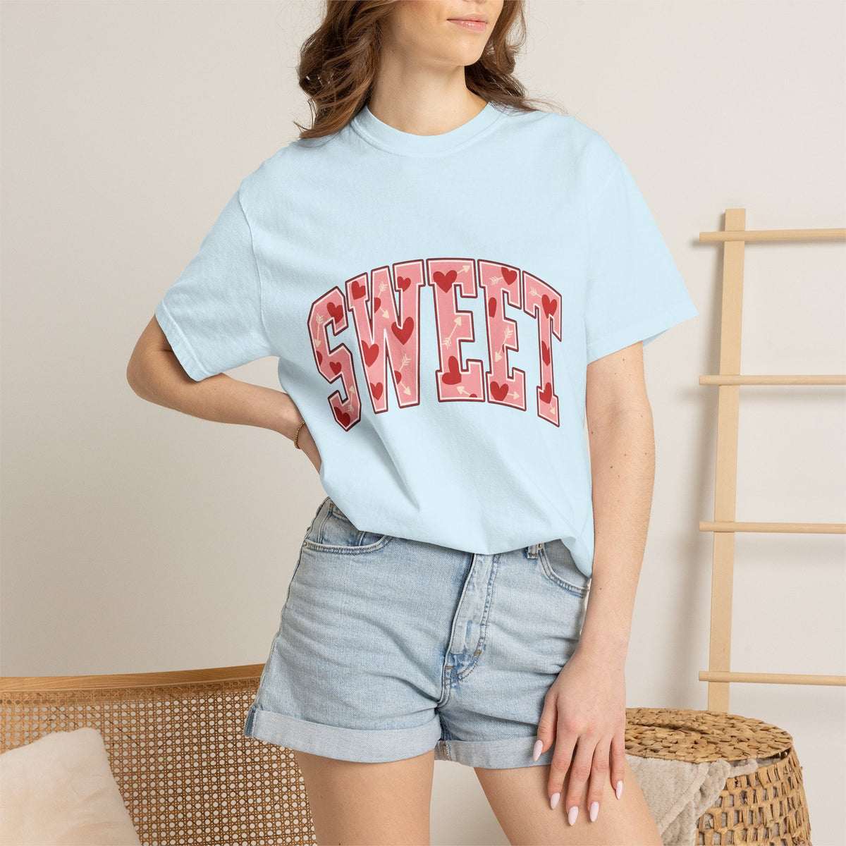 Heart Arrow Shirt Valentines Day Love Unisex Gift Bold Tee product image 9