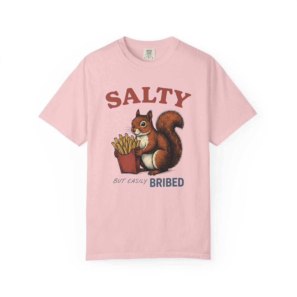 Squirrel Fries Shirt Funny Animal Unisex Gift Vintage Tee product image 3