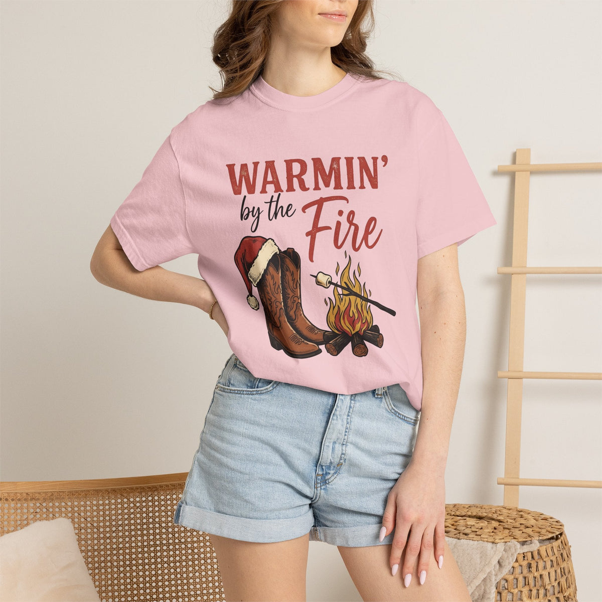 Cowgirl Boots Shirt Christmas Ranch Gift for Women Antique product image 12