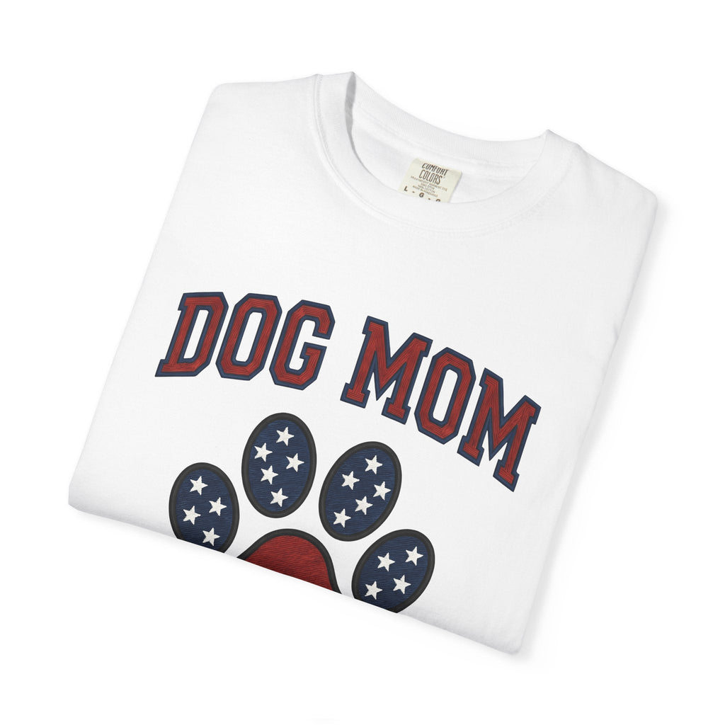 Puppy Paw Retro T-Shirt – Dog Mom Pet Lover Design, Women product image 5