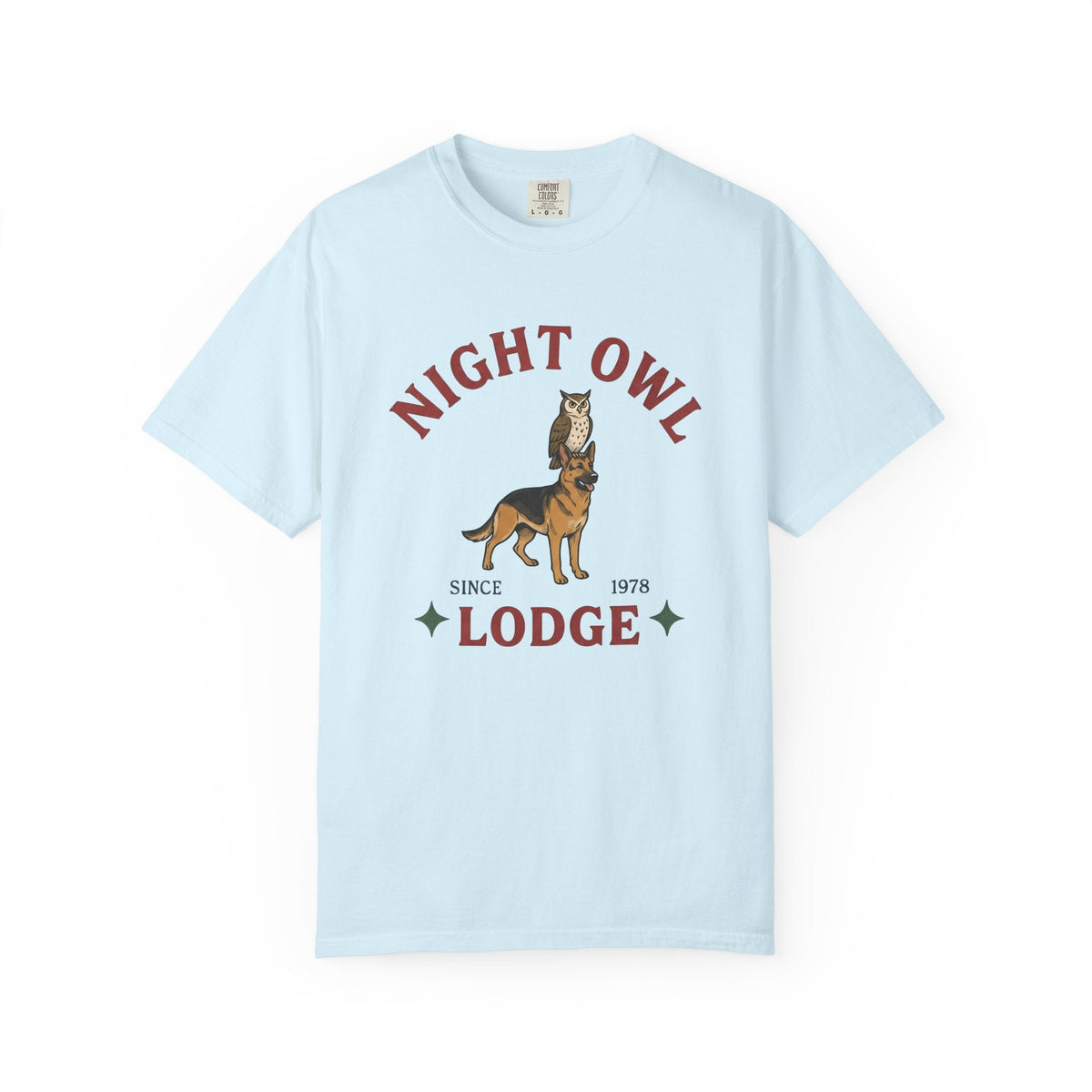 German Shepherd Owl Shirt Dog Fauna Unisex Gift Classic Tee product image 2
