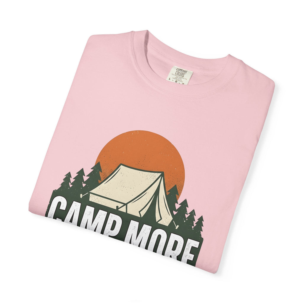 Camping Tent Shirt Hiking Unisex Gift Vintage Tee Canopy product image 11