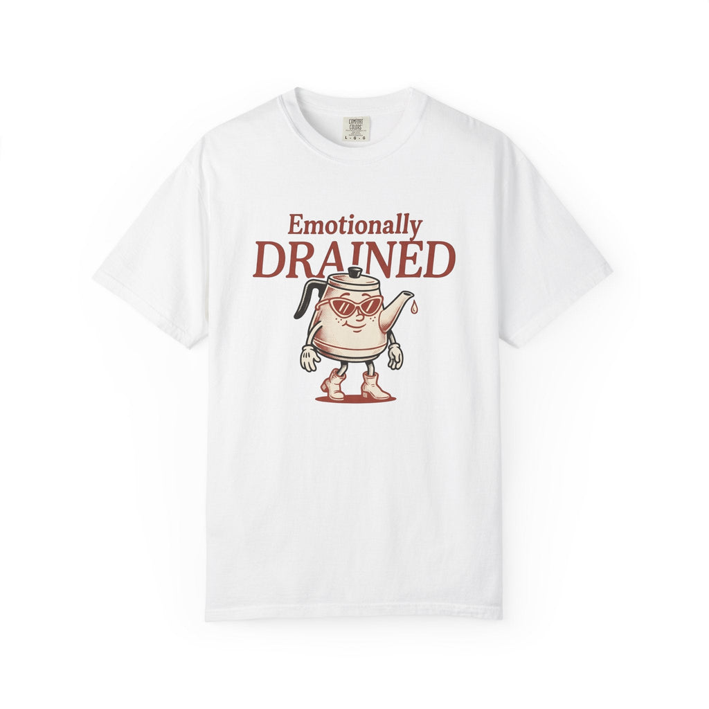 Kettle Illustration Shirt Coffee Comedy Unisex Gift Sketch Tee Teapot T-Shirt