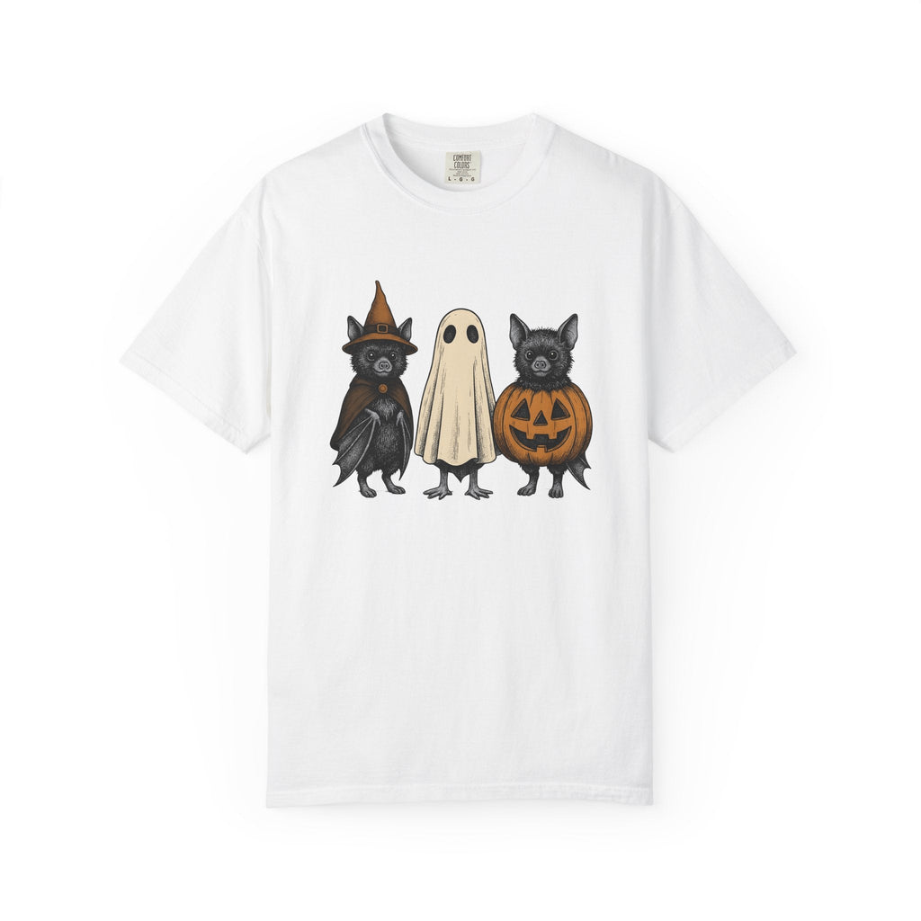 Bat Outfit Shirt Halloween Wildlife Unisex Gift Retro Tee product image 1
