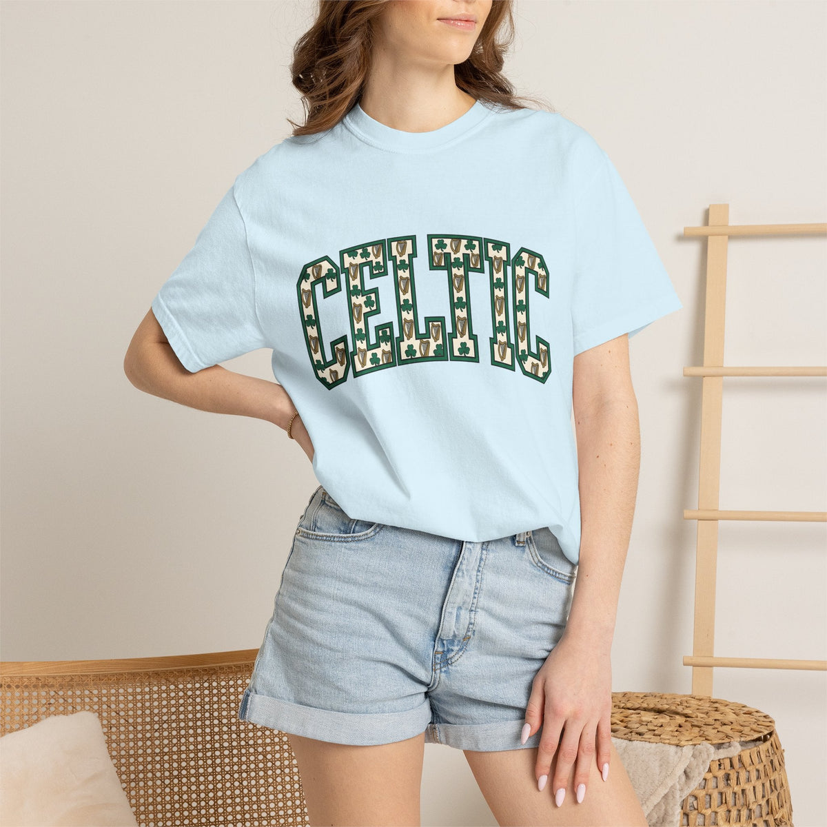 Lucky Beer Glass Shirt St Patrick's Day Celtic Unisex Gift Modern Tee Beer Mug