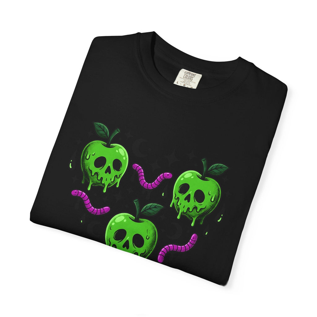 Toxic Apple Shirt Halloween Emo Unisex Gift Horror Tee product image 15