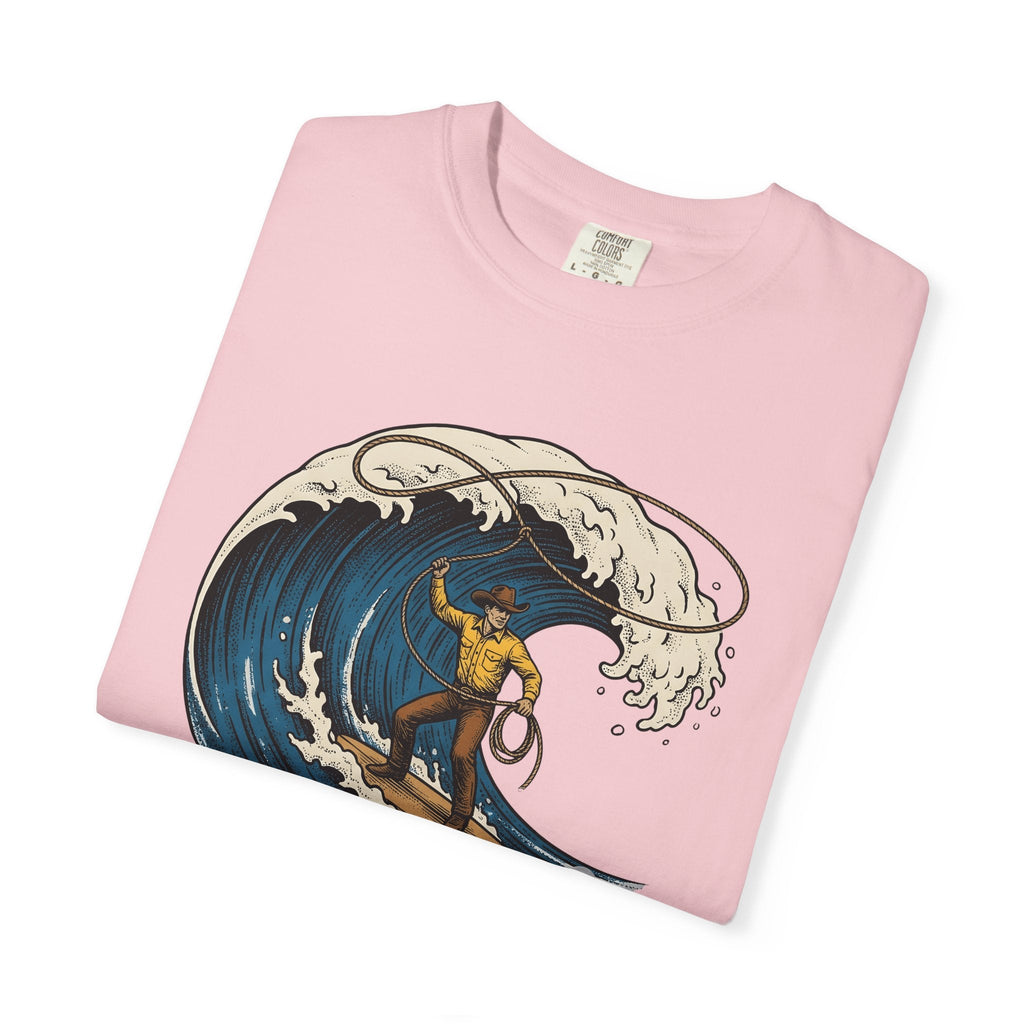 Cowboy Surfer Shirt Beach Unisex Gift Vintage Tee T-Shirt product image 11
