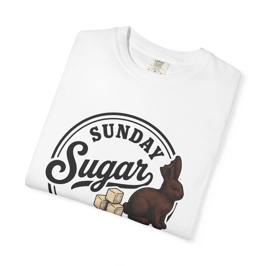 Chocolate Rabbit Shirt Easter Sweets Unisex Gift Retro Tee product image 5
