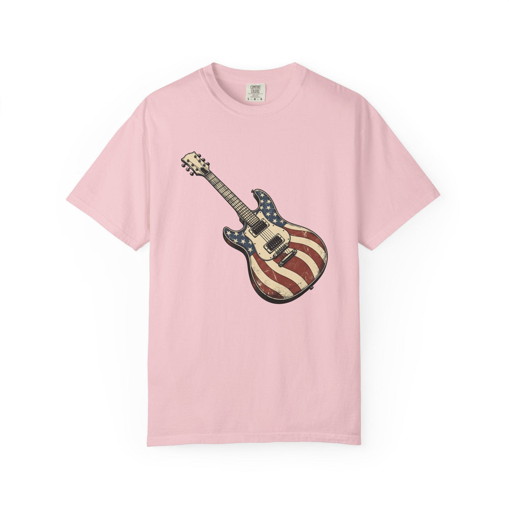Electric Guitar Shirt America Instruments Unisex Gift Hand product image 3