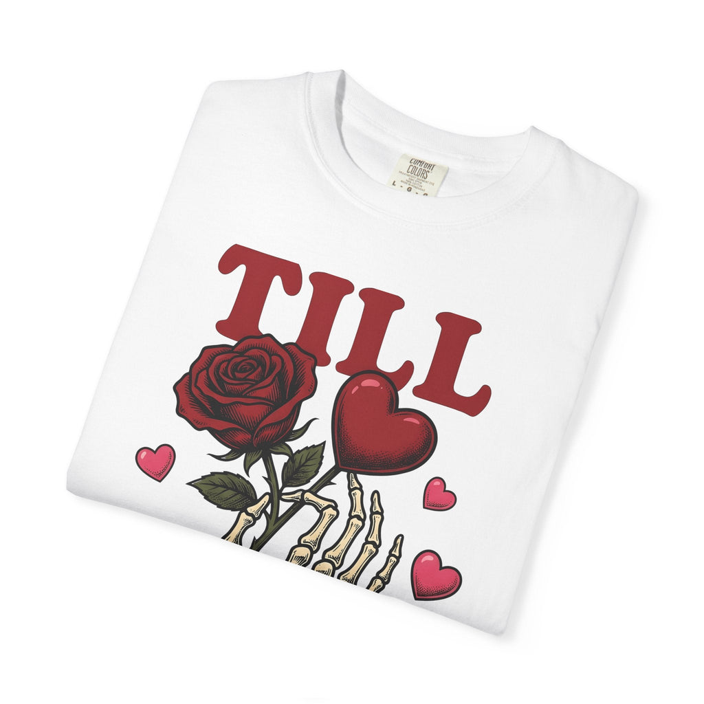 Skeleton Fingers Rose Shirt St. Valentine's Day Macabre product image 6
