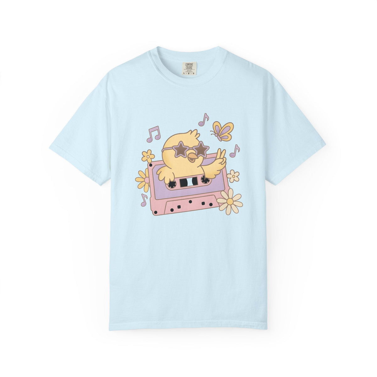 Baby Chick Tape Shirt Easter Nature Unisex Gift Sweet Tee product image 2