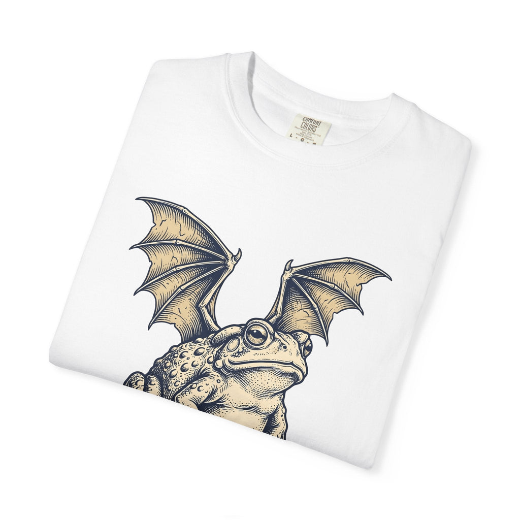 Wings Frog Bat Shirt Fantasy Beast Gift Women Hand Drawn product image 6