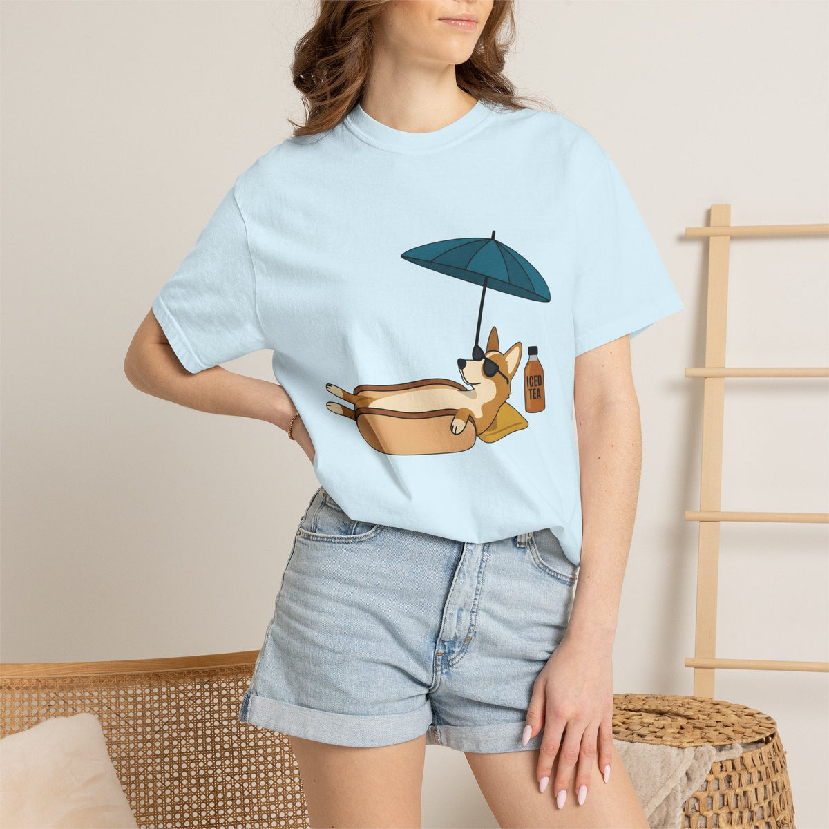 Corgi Sausage Dog Shirt Holiday Gift Women Animated Tee product image 9