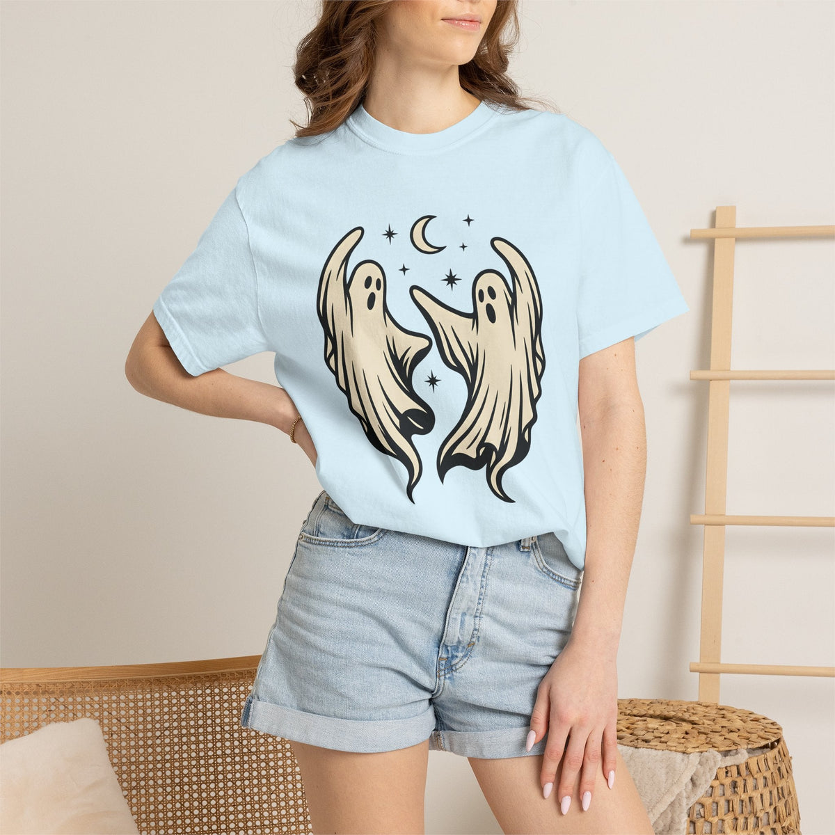 Ghost Dancers Shirt Halloween Scary Gift Women Hand Drawn product image 10