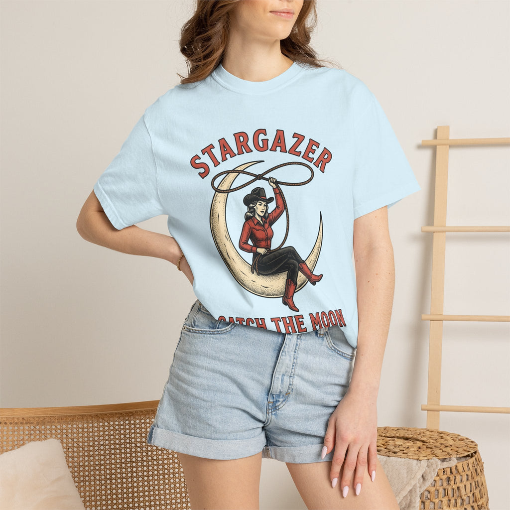 Cowgirl Moon Shirt St. Valentines Day Cowboy Gift Women product image 9