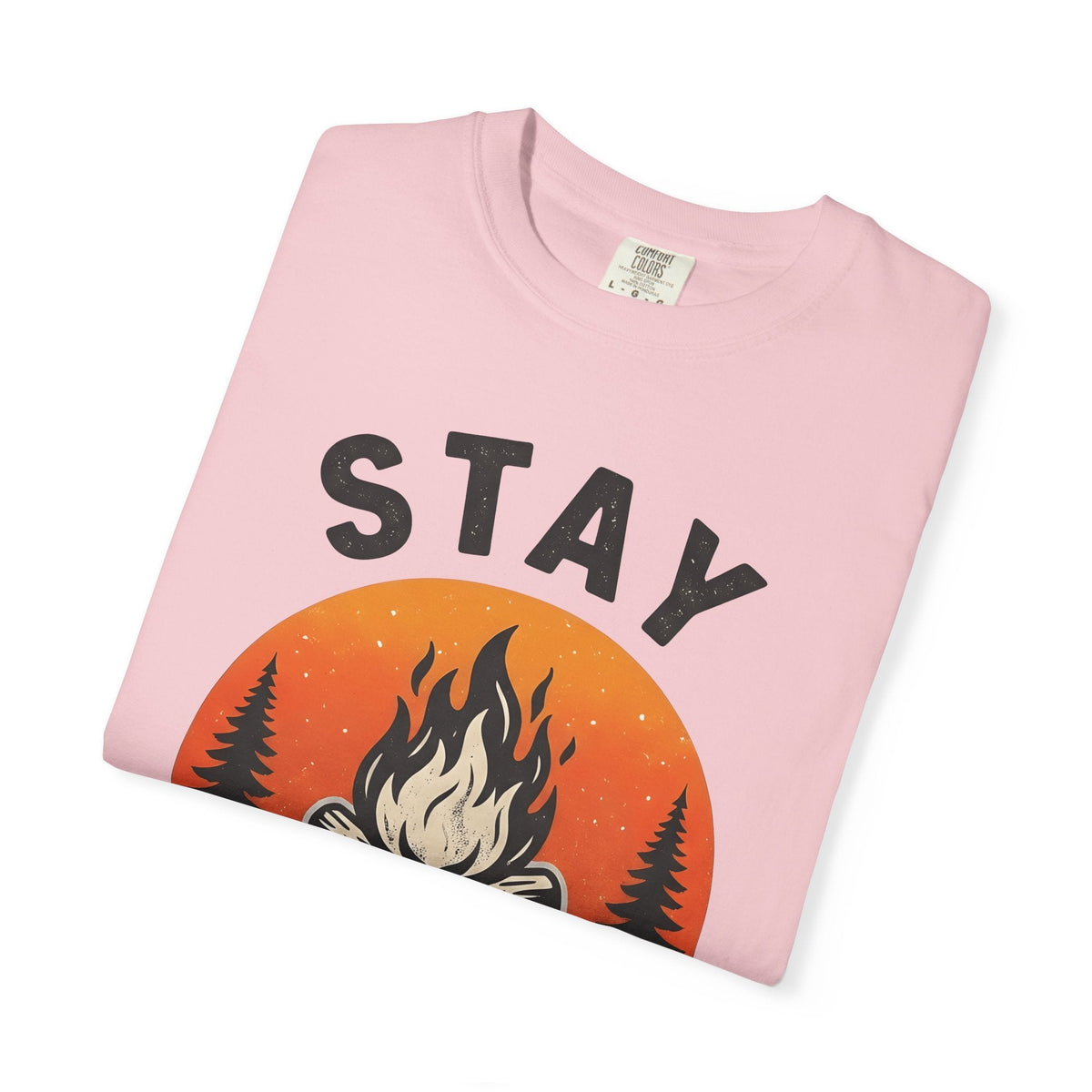 Campfire Graphic Shirt Camping Nature Unisex Gift Vintage product image 11