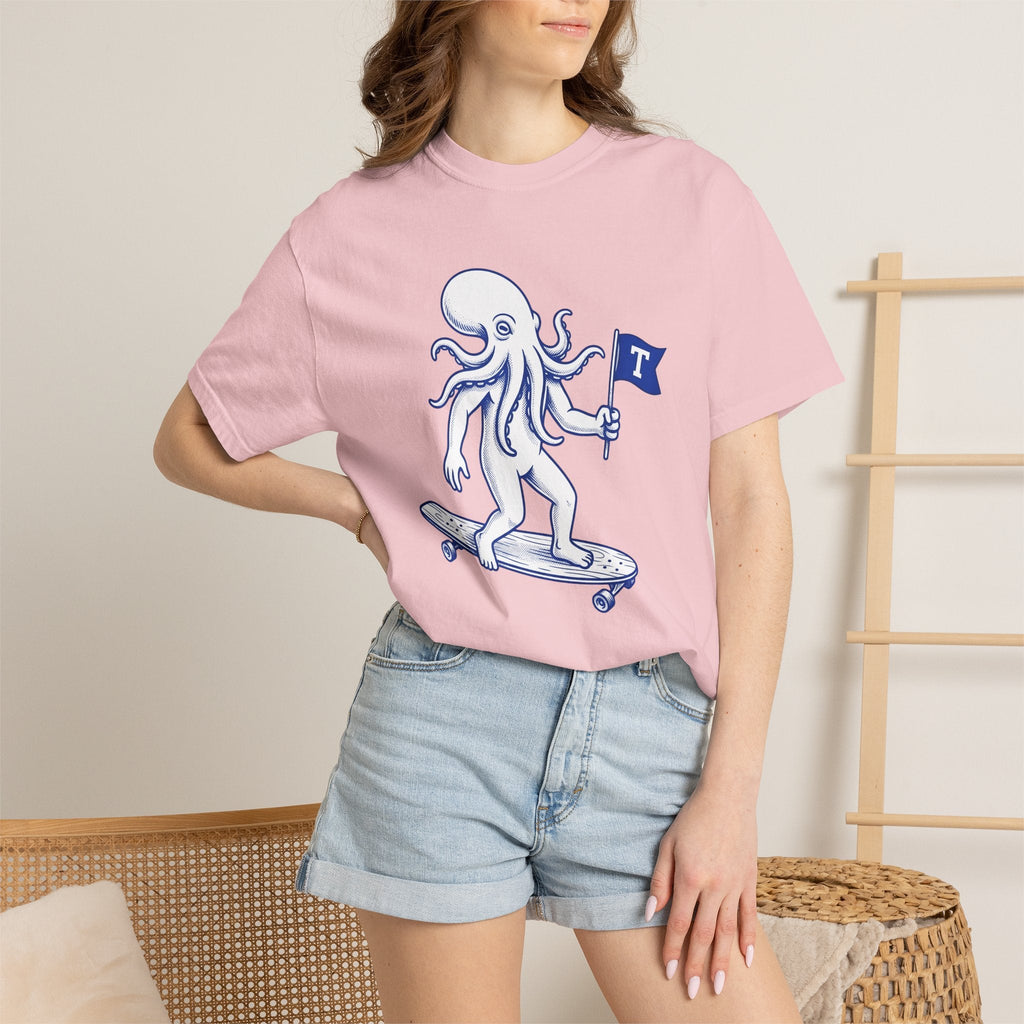 Octopus Cruiser Shirt Animals Aquatic Unisex Gift Doodle product image 12