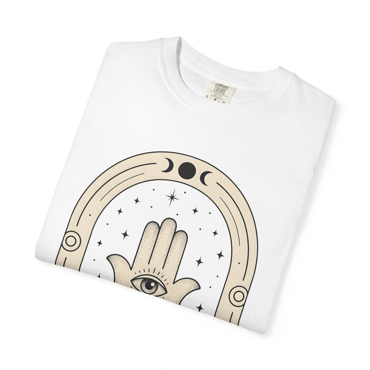 Hamsa Hand Shirt Boho Chic Spiritual Unisex Gift Mystical Tee Hand Of Fatima