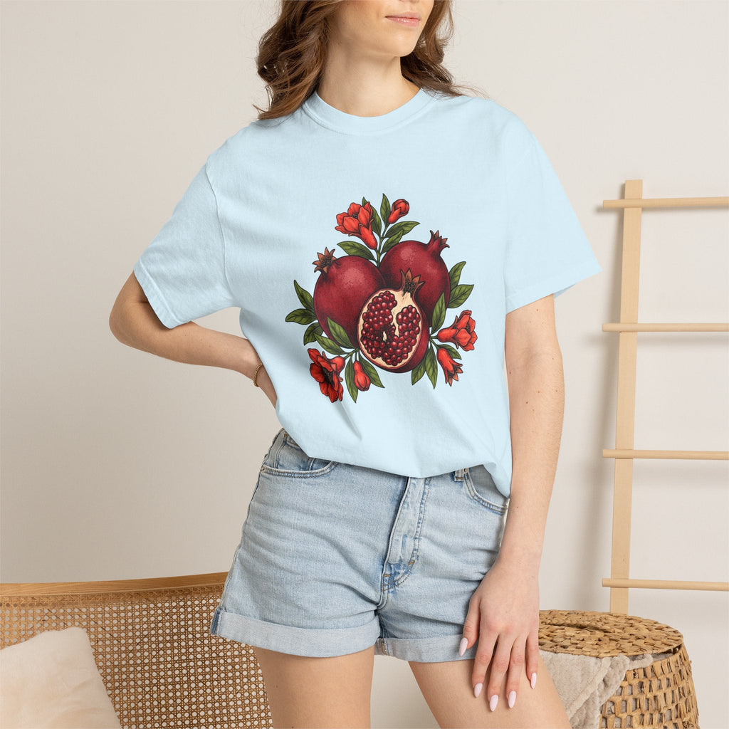 Pomegranate Fruit Shirt Botany Unisex Gift Flower product image 9