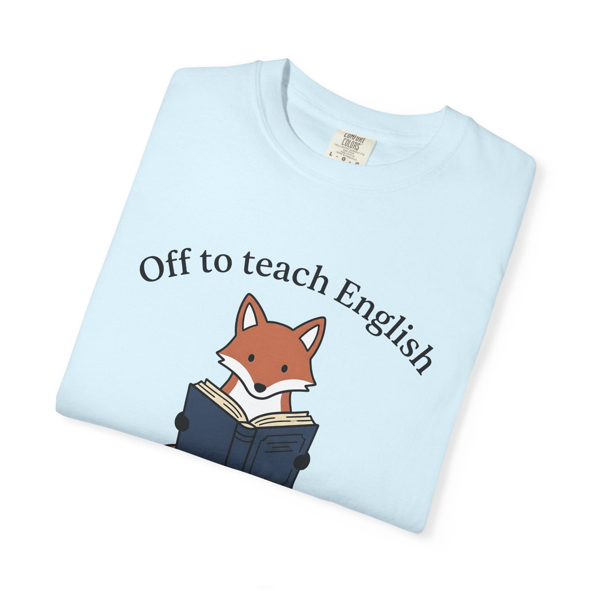 Fox Holding Book Shirt Teacher Wildlife Gift Women Kawaii product image 8