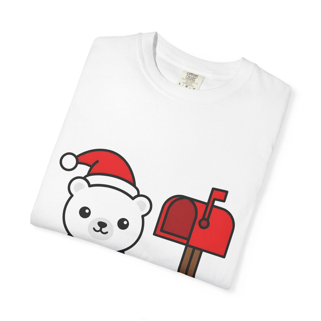White Bear Shirt Christmas Pets Gift Women Adorable Tee product image 5