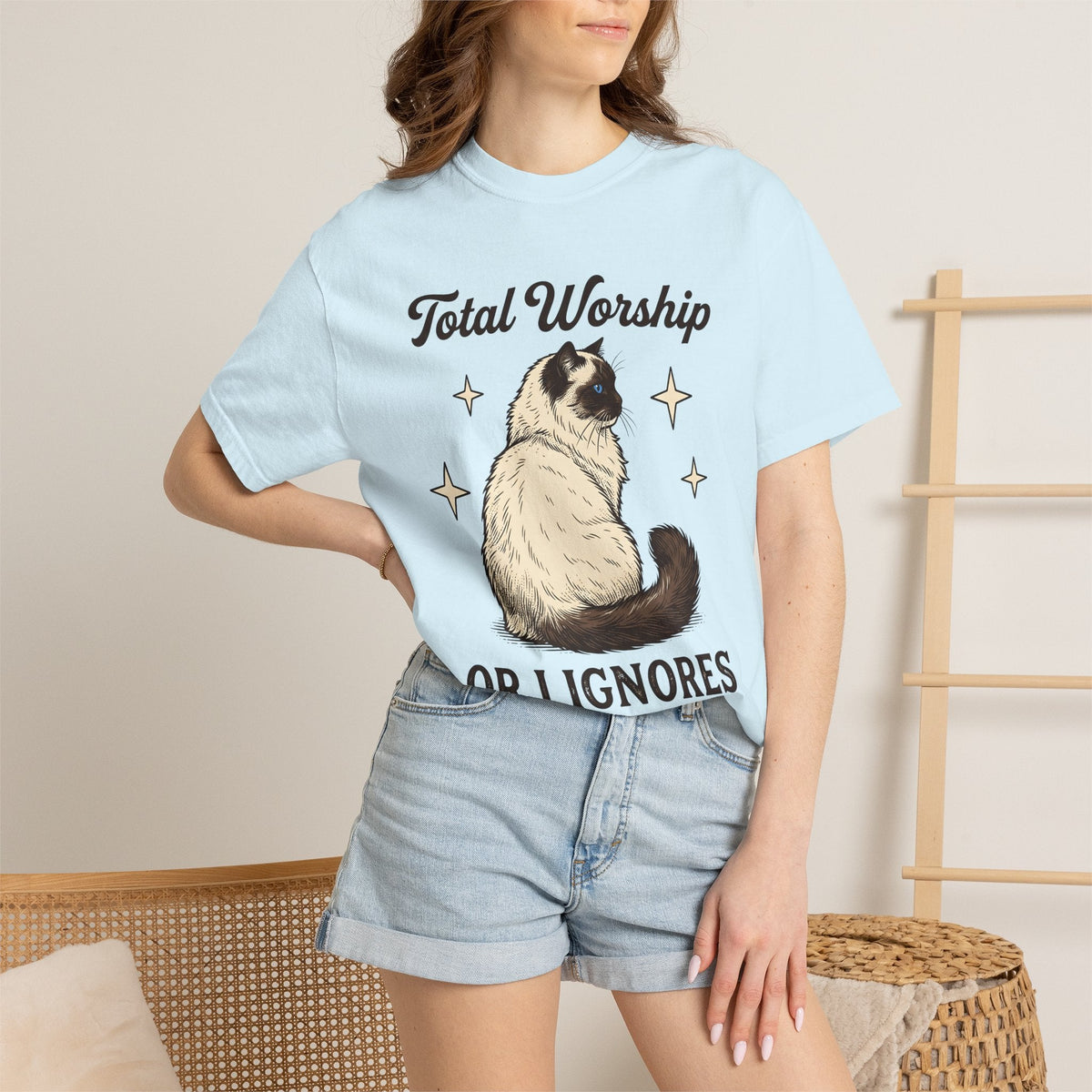 Siamese Cat Shirt Animal Gift Women Vintage Tee T-Shirt Fan product image 9