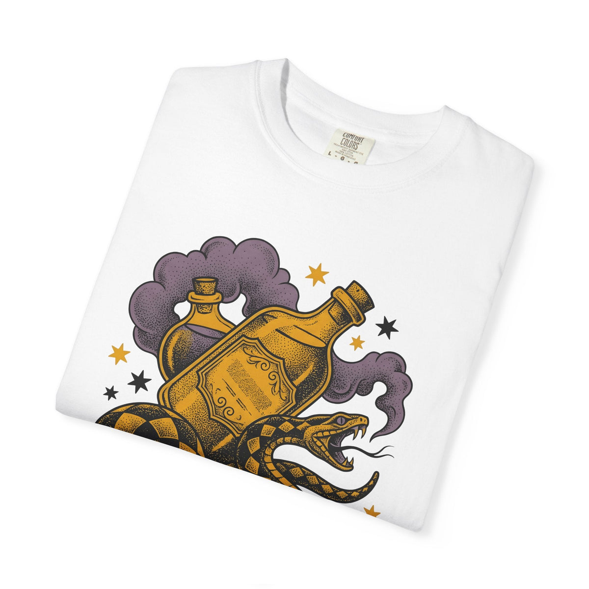 Snake Elixir Jar Shirt Boho Chic Occult Gift Women Body Art product image 5