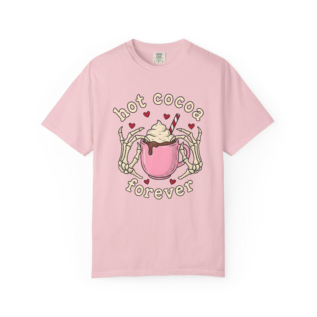 Chocolate Mug Shirt Desserts Macabre Unisex Gift Hand Drawn Tee Hot Chocolate