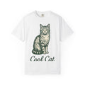 Orange Cat Shirt Wildlife Gift Women Retro Tee Kitty product image 1