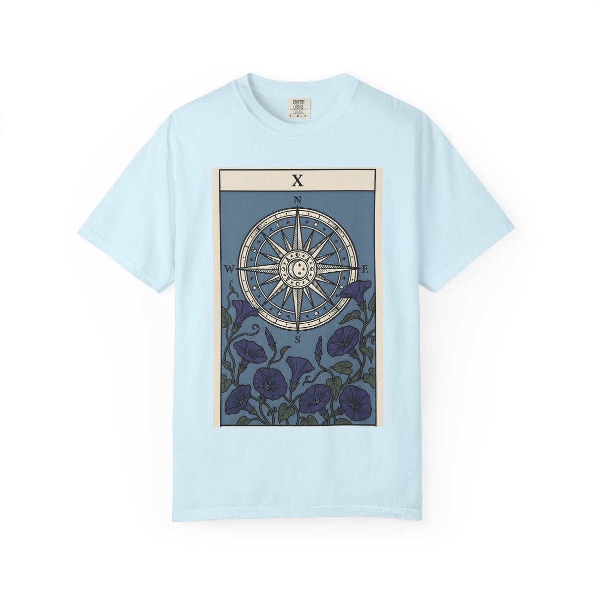 Navigation Wheel Shirt Boho Chic Holistic Gift Women Mystic product image 2