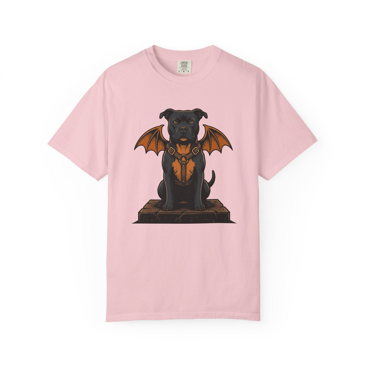 Pitbull Bat Wings Shirt Halloween Puppy Unisex Gift Sketch product image 3