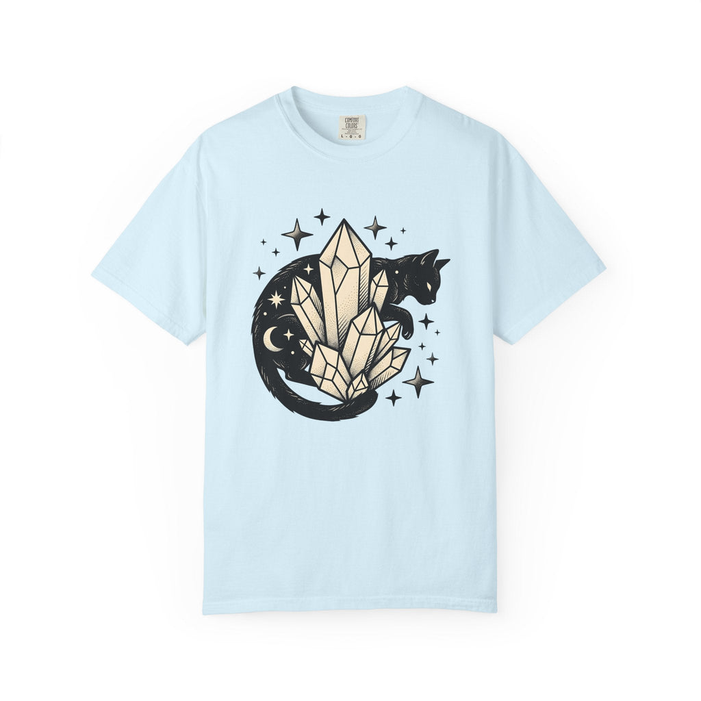Black Cat Crystal Shirt Alternative Unisex Gift Witchy Tee product image 2