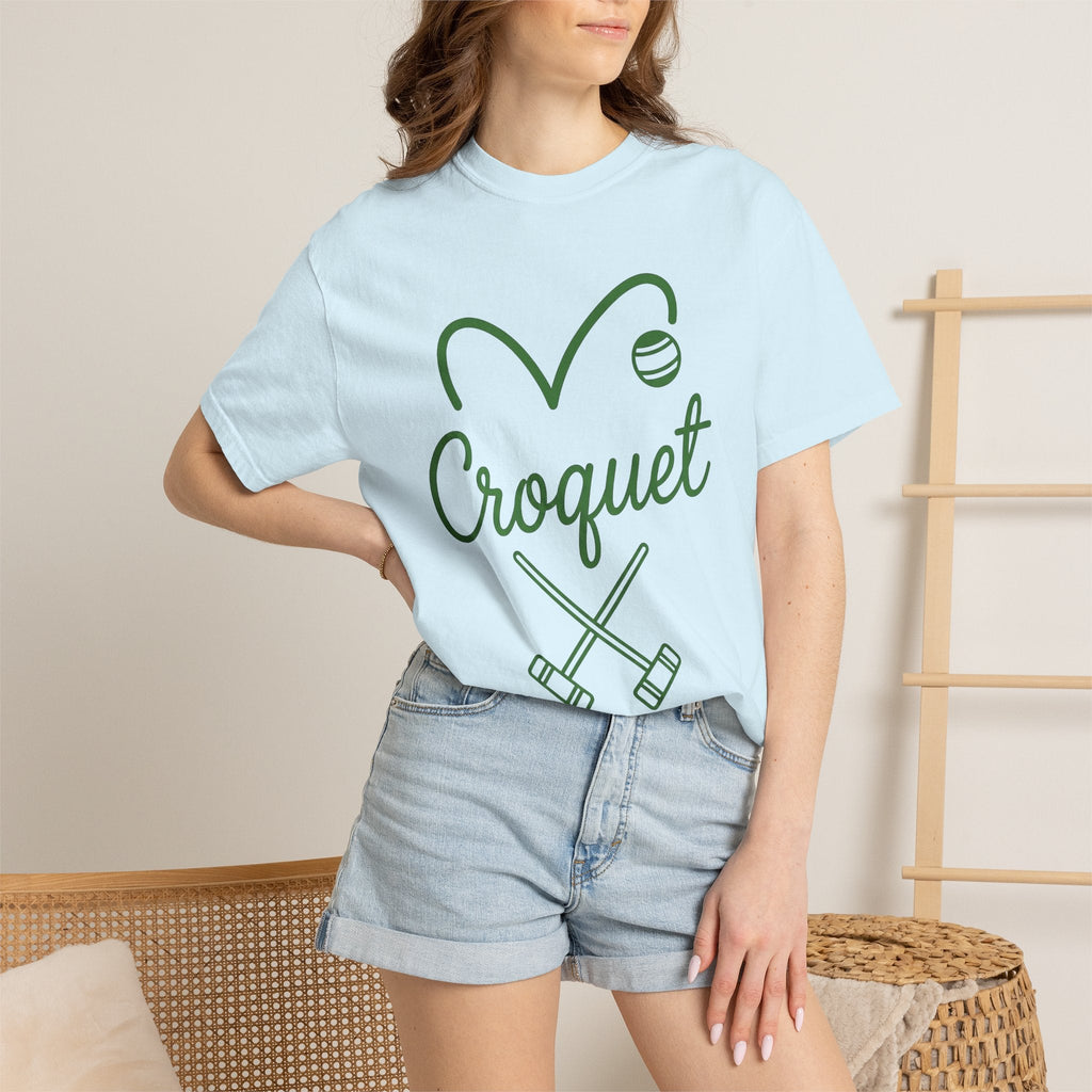 Croquet Clubs Shirt Patio Unisex Gift Modern Tee Mallet product image 9
