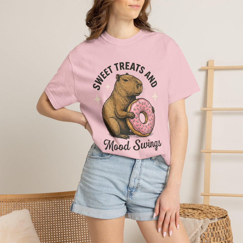Capybara Bagel Shirt Funny Critters Unisex Gift Classic Tee product image 12