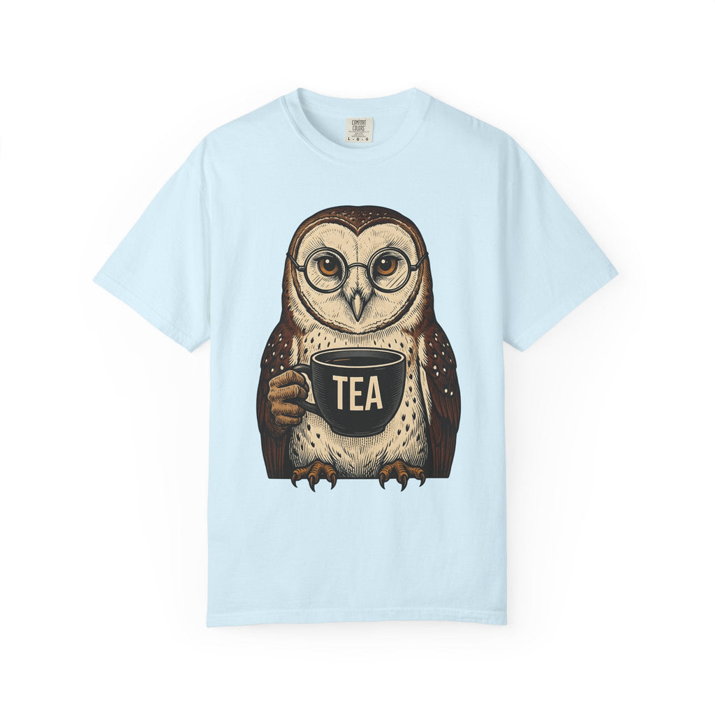 Owl Tea Cup Shirt Tea Animal Unisex Gift Vintage Tee Teacup T-Shirt Tea Fan
