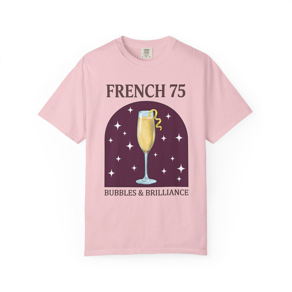 Champagne Flute Shirt Drinks Cocktail Gift Women Comic Tee product image 3