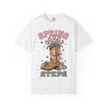 Cowboy Boot Bouquet Shirt Easter Garden Unisex Gift Sketch product image 1