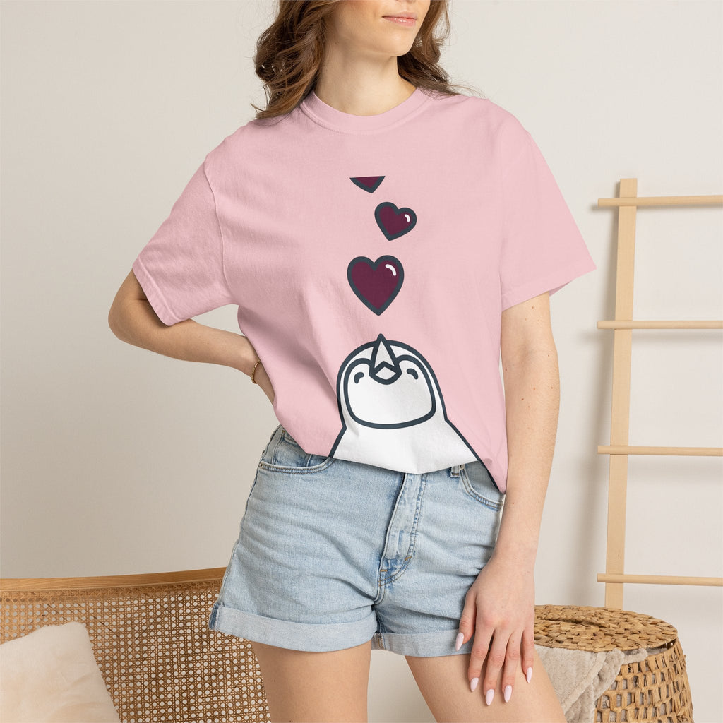 Penguin Art Shirt Animals Passion Gift Women Lovable Tee product image 12