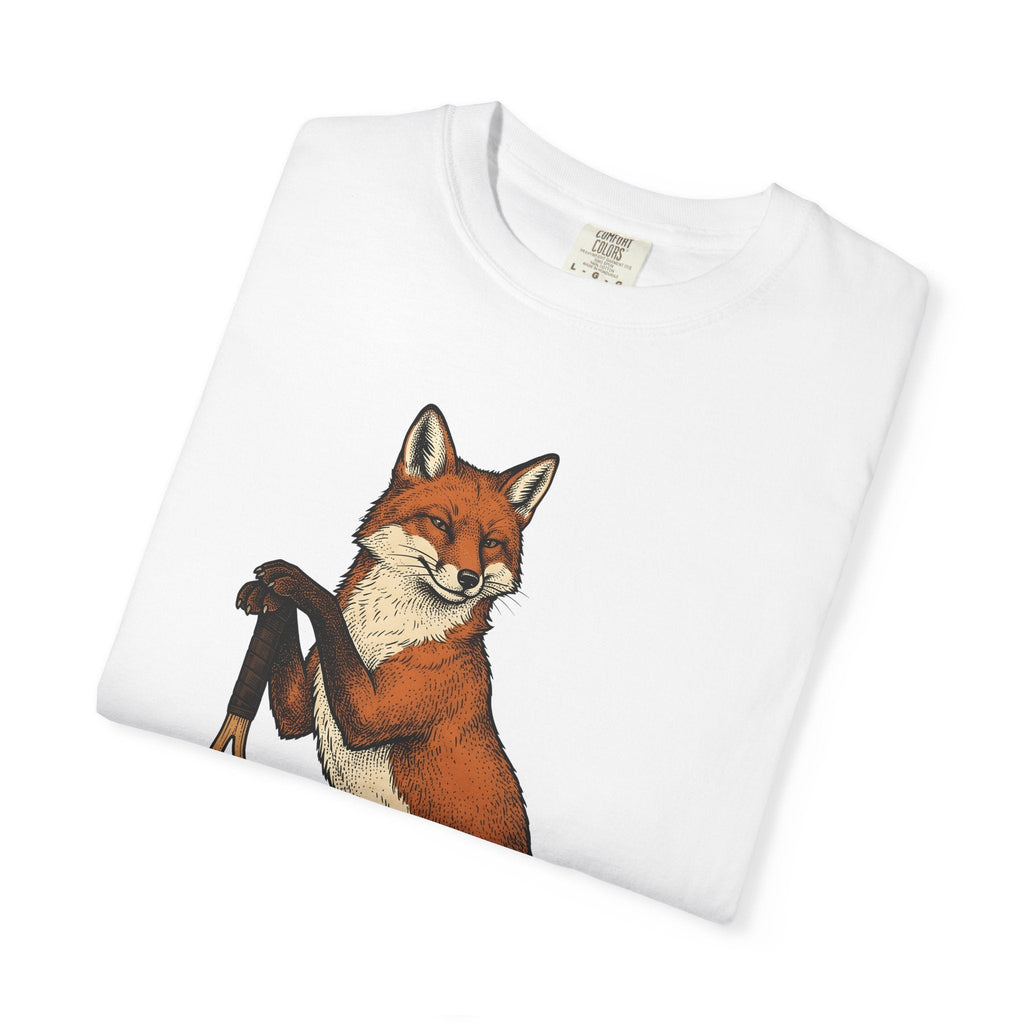 Fox Tennis Racquet Shirt Sports Fauna Unisex Gift Old product image 5