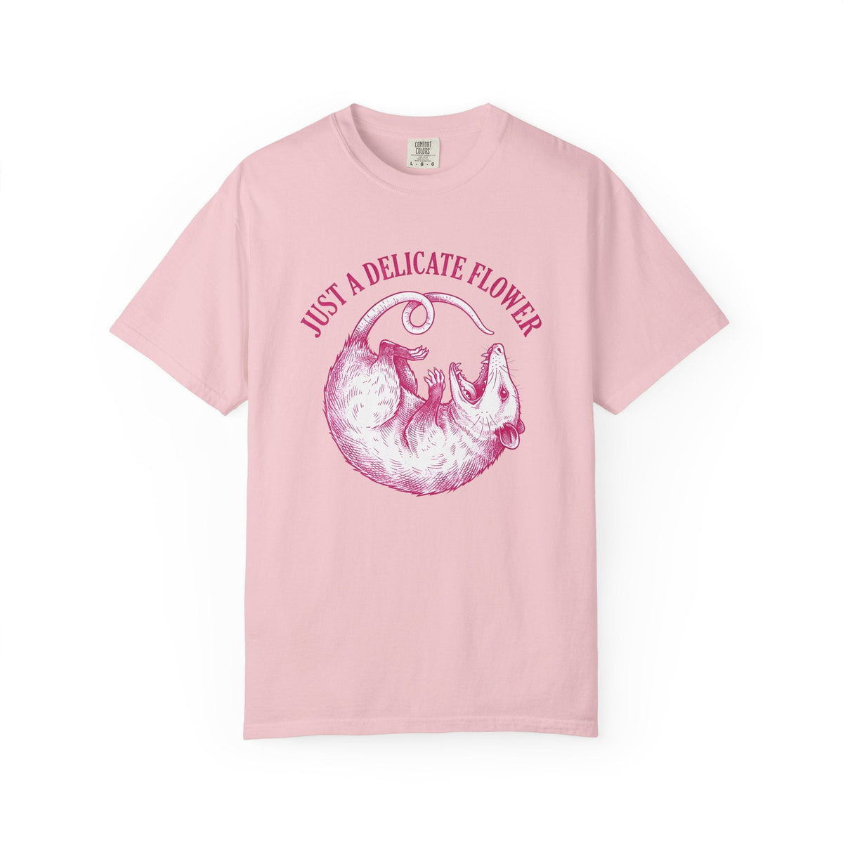 Opossum Drawing Shirt Funny Critter Unisex Gift Cartoon Tee product image 3