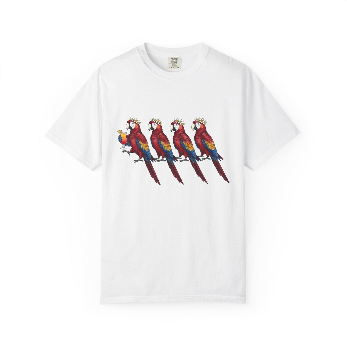 Exotic Bird Shirt Animals Rainforest Unisex Gift Retro Tee product image 1