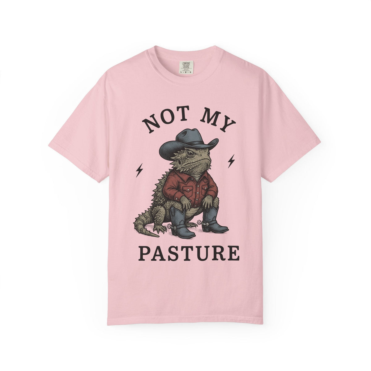 Lizard Cowboy Shirt Animals Western Gift Women Vintage Tee Gecko T-Shirt Reptile Fan Retro Tshirt Rodeo Graphic Hand Drawn Cowboy Hat Tshirt