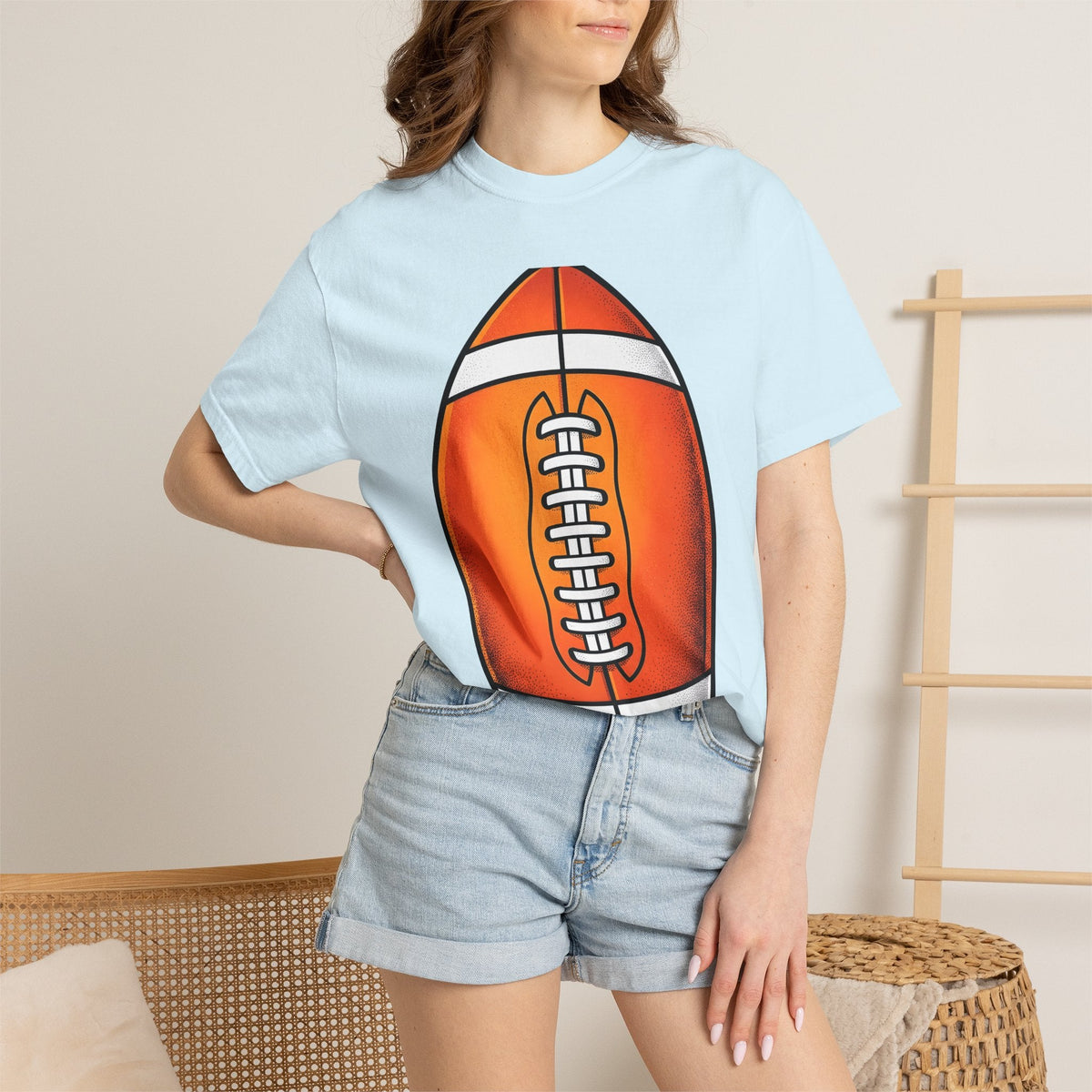 Football Ball Shirt Sports Athletics Unisex Gift Minimalist product image 9