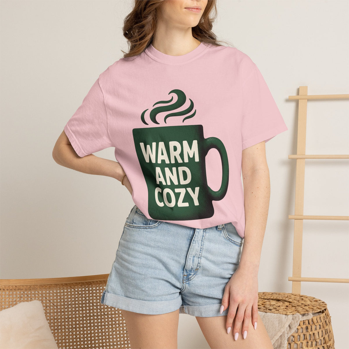 Tea Mug Shirt Christmas Latte Unisex Gift Farmhouse Tee Coffee Mug T-Shirt Xmas