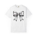 Baseball Bow Clip Shirt Moms Games Gift for Women Old product image 1