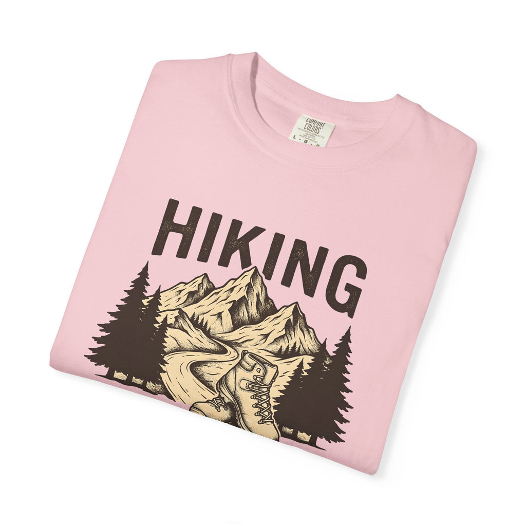 Hiking Shoes Shirt Hiking Nature Unisex Gift Retro Tee Trail Shoes T-Shirt Hiker