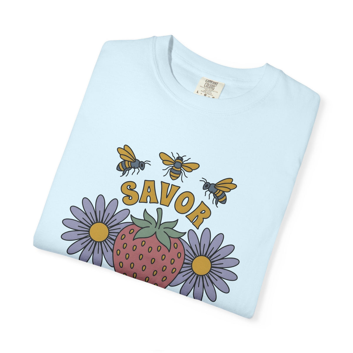 Strawberry Flower Shirt Boho Chic Outdoors Unisex Gift product image 8