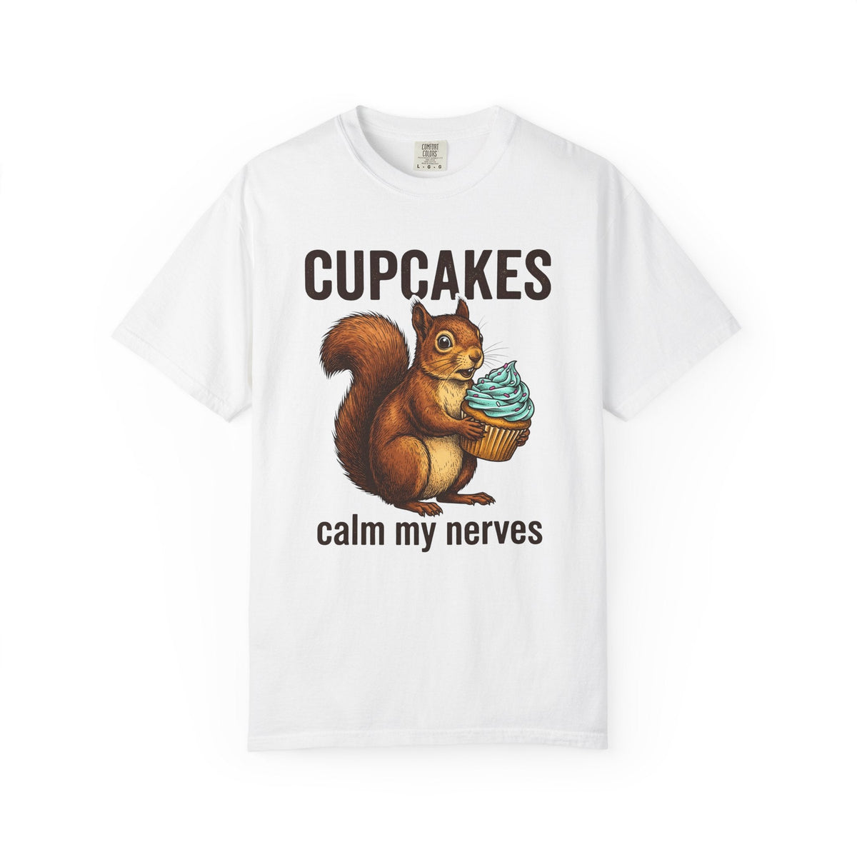 Squirrel Pastry Shirt Desserts Creature Unisex Gift Hand product image 1