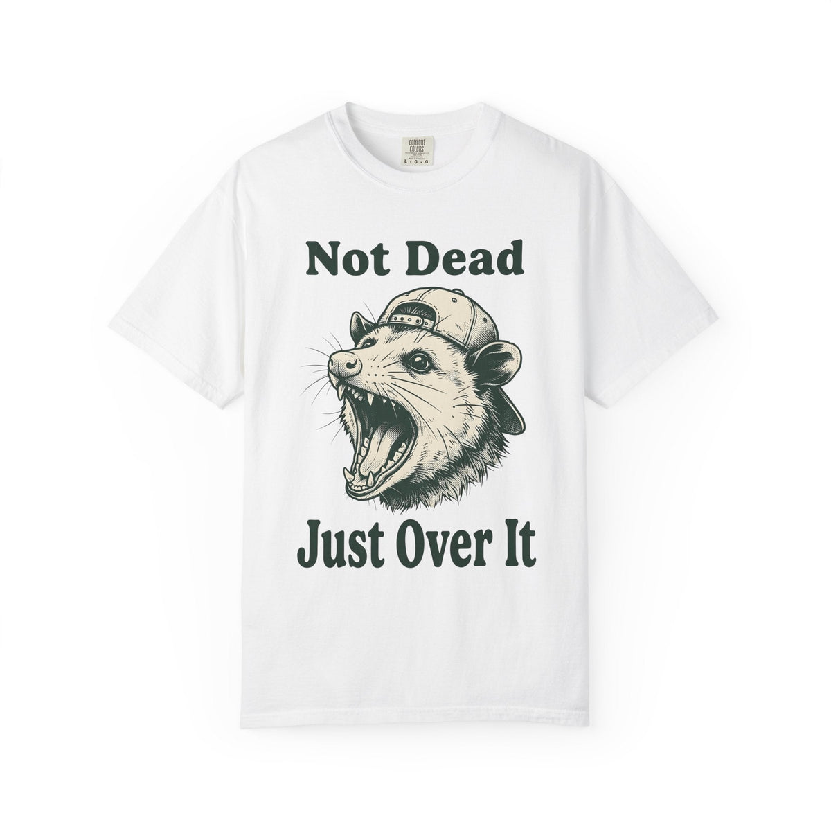 Possum Cap Shirt Funny Creatures Unisex Gift Illustration Tee Opossum T-Shirt